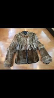 Шуба песец/мутон