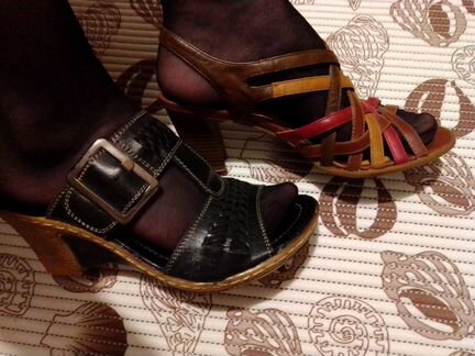 4 пары, р.39, сабо босоножки туфли