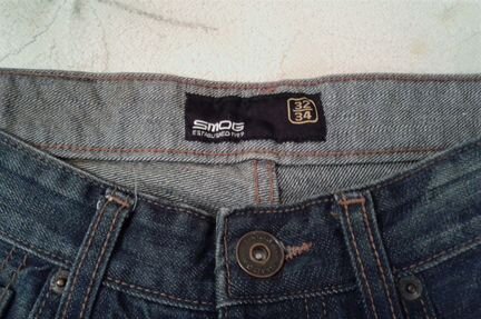 Фирменные джинсы Smog Denim 32/34