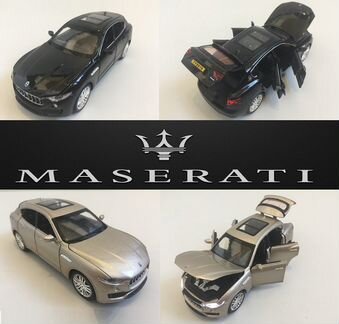 Коллекционная модель Maserati Levante.Свет, звук
