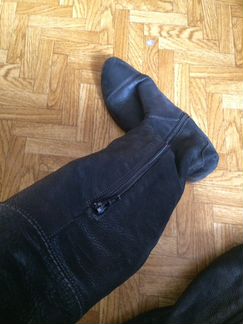 Ботфорты кожа