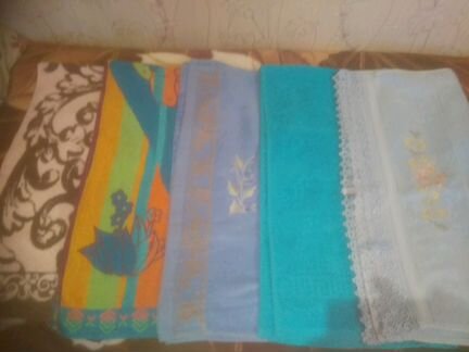 Полотенца махровые новые