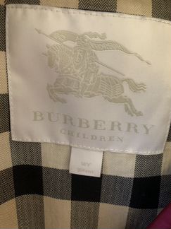Детский плащ Burberry