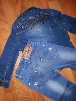 Джинсовка и джинсы