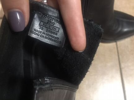 Ботильоны казаки Zara оригинал