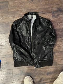 Кожаная куртка мужская lux бренд gimos