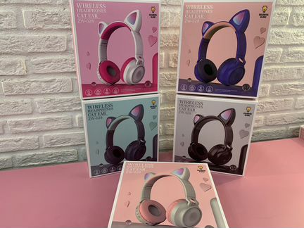 Детские наушники с ушками