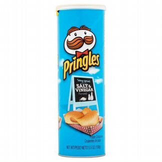 Чипсы Pringles Salt and Vinegar Принглс со вкусом