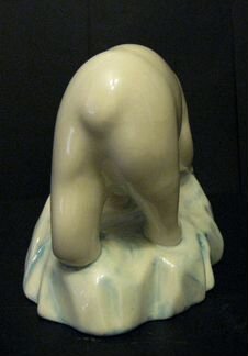 Медведь на льдине (большой), 14х16 см
