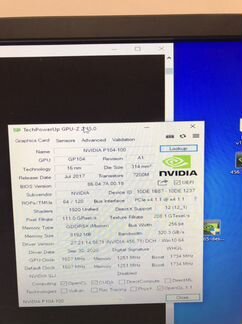 Nvidia p104-100 8gb