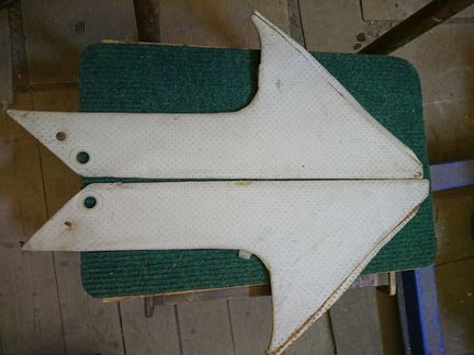 Обшивка задних стоек Москвич иж комби 2125