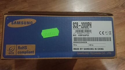 Камера видеонаблюдение SAMSUNG SCB-2000PH