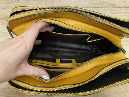 Сумка женская натуральная кожа италия cromia