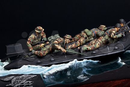 Navy seal,McFarlane military, Usmc hobby FAN 1/35