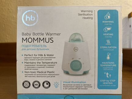 Стерилизатор и подогреватель для бутылочек hb momm
