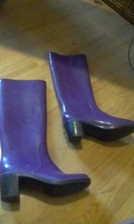 Сапоги резиновые новые 35-36