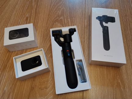 Экшн камера Xiaomi Mijia 4K + стабилизатор