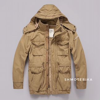 Abercrombie Fitch Парка утеплённая песочная