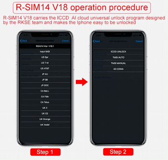 R-SIM14 для iPhone XsMax/Xr/Xs/X/8/7/6/5S/SE