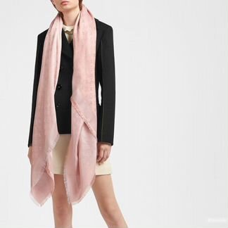 Шаль платок louis vuitton shine monogram люрекс