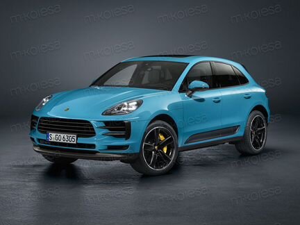 Новые диски Porsche Macan R21