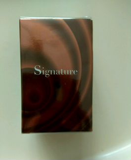 Новая мужская туалетная вода Signature