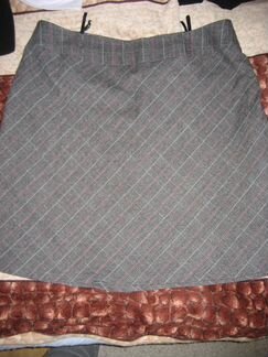 Юбка колокол теплая 58 размер идеал.состояние