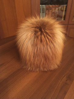 Новая женская шапка из лисьего меха