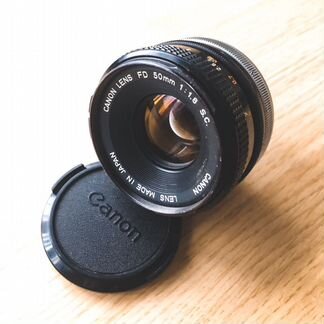 Объектив Canon FD 50 mm 1.8 S.C