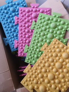 Коврик массажный Fosta F 0810 (8 пазлов)