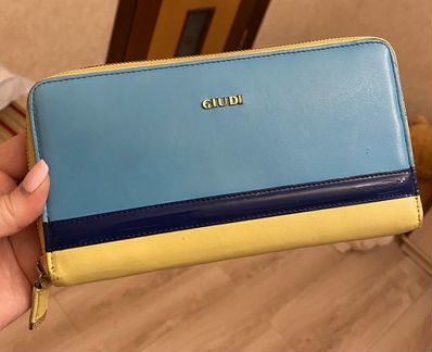 Кожаный кошелёк Giudi женский