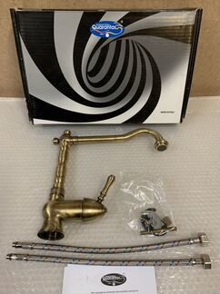 Смеситель Quaranta Бронза Италия новый