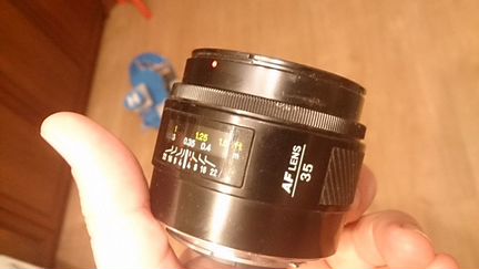 Minolta Maxxum AF 35mm 2.0 SLT-A Sony ilce-7