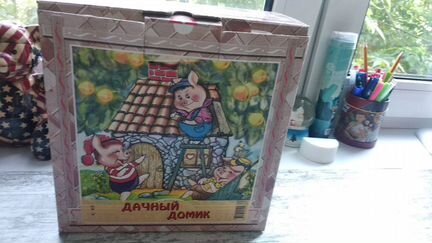 Конструктор деревянный домик