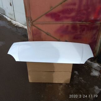 Капот Газель, Соболь белый пластиковый