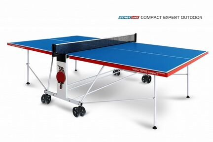 Теннисный стол start line compact expert outdoor