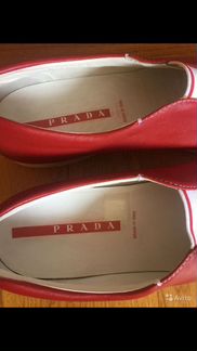 Туфли мокасины ботинки Prada