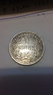 1 немецкая марка 1906 год