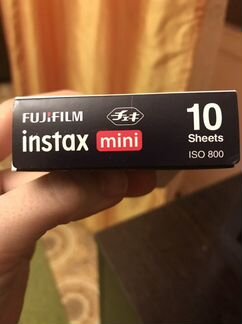 Картридж fujifilm instax mini black