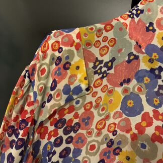 Платье шелковое