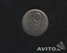 Монеты гдр и Швеции