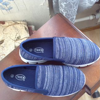 Кеды текстильные