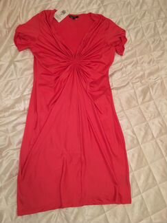 Новое красное платье L