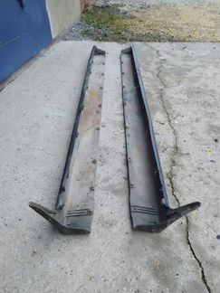 Накладки на пороги Mitsubishi Galant 8