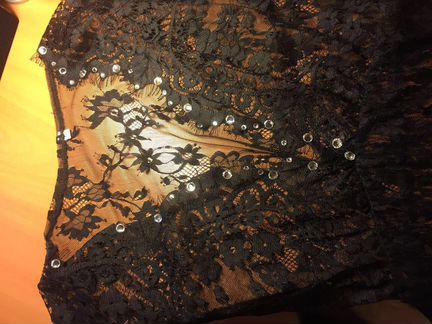 Сексуальное платье со стразами Swarovski и халатик