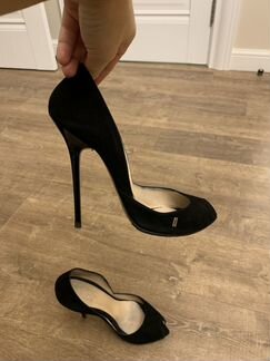 Туфли замшевые