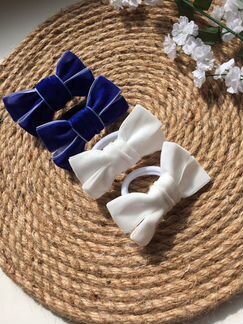 Бантики/резинки ручной работы