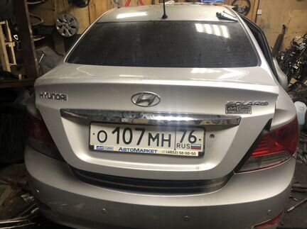 Четверть задняя правая на хундай салярис