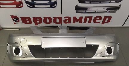 Бампер Лада Ларгус в цвет кузова