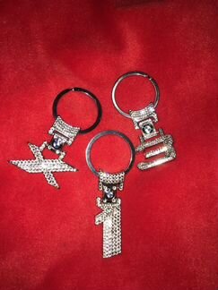 Брелок с кристаллами Swarovski